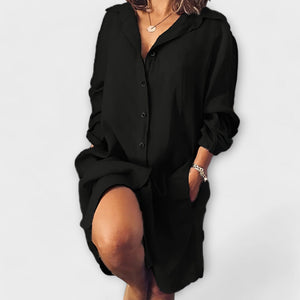 Blusa Nidia · Casual de lino