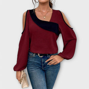Blusa Elvira · Con escote cuadrado