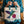 Bolso acolchado - Colibrí y Flor Blanca