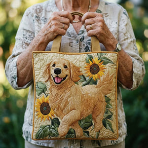 Bolso artesanal - Golden Retriever