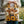 Bolso acolchado - Vaca Highland y Girasoles