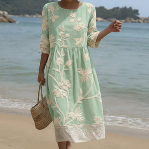 Vestido Anabel · Midi floral