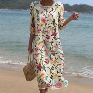Vestido Elia · Maxi floral