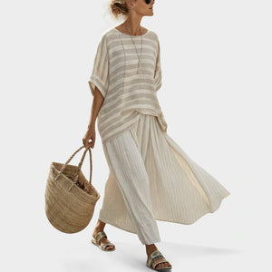 Conjunto Encarna · De lino elegante