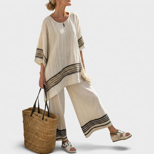 Conjunto Felicidad · Elegante lino bambú