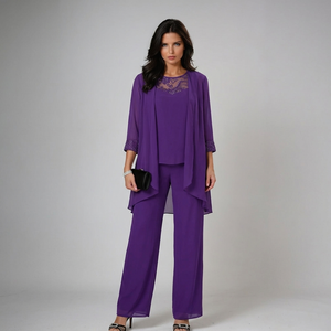 Conjunto Presentación · Elegante conjunto de tres piezas