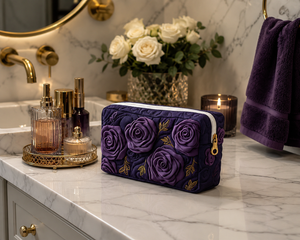 Neceser acolchado · Flor de Amatista
