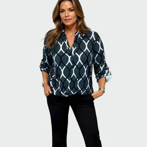Camisa Celestina · Casual de manga larga
