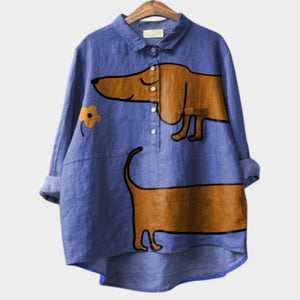 Blusa Eudora · Estilo de alta costura