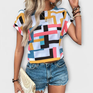 Blusa Eliana · De manga corta