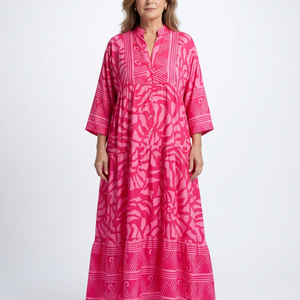 Vestido Mariana · Midi con botones