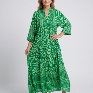 Vestido Mariana · Midi con botones