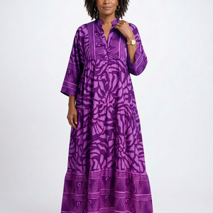 Vestido Mariana · Midi con botones