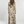 Vestido Gabriela · Maxi floral cruzado de manga francesa
