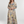 Vestido Gabriela · Maxi floral cruzado de manga francesa
