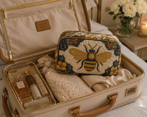 Neceser acolchado · Deleite de Abeja