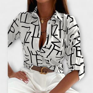 Blusa Ariadna · De cuello clásico