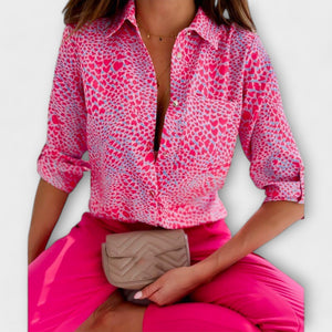 Blusa Ariadna · De cuello clásico