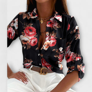Blusa Ariadna · De cuello clásico